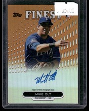 2013 Finest #RA-MO Mike Olt Rookie Autographs Orange Refractors #/99