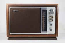 Vintage Sony ICF-9740W AM/FM Tabletop Radio