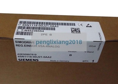 6SN1118-0DJ21-0AA2 NEW SIEMENS 6SN1 118-0DJ21-0AA2 DIGITAL CONTROL LOOP BLOCK