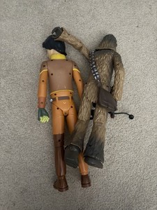 Star Wars Chewbacca & Other Character Action Figures Lot