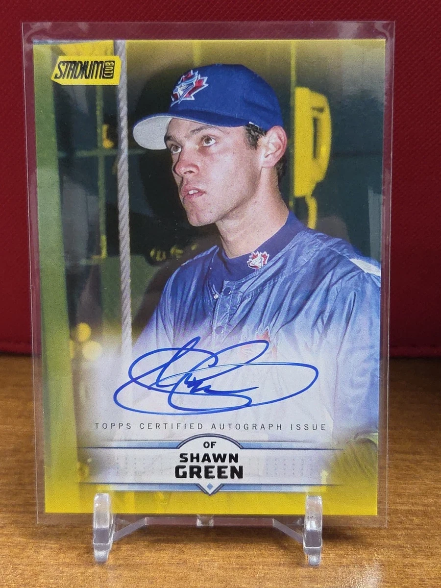 Toronto Blue Jays Baseball Shawn Green Sports Trading Cards