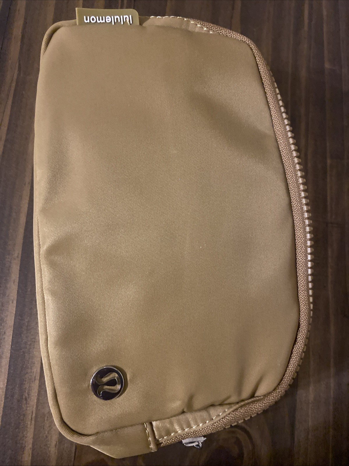 Lulmon Womens Nylon Fanny Pack with Buckle Strap in Camel Brown OS