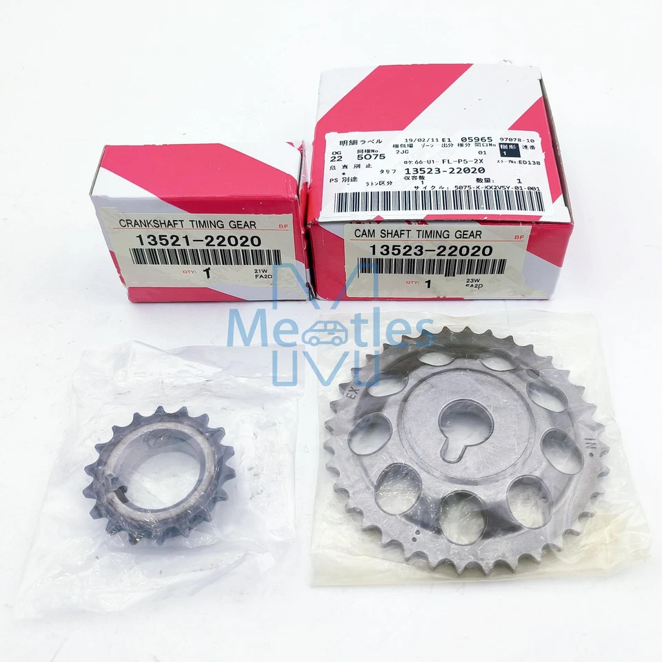 OEM 7X Timing Chain Kit Sprocket Fit For 2000-2005 TOYOTA MR2 SPYDER VVT-I 1.8L - Image 4 of 4