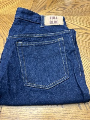 Men s New Full Blue Jeans 34 X 34