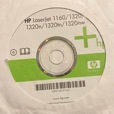 Hp Laserjet 1160/1320/1320N/1320TN/1320NW Series Printer Software Driver CD DVD