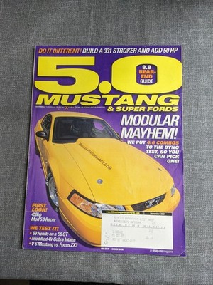 5.0 Mustang & Super Fords Magazine November 2001 - Modular Mayhem, 331 Stroker
