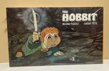 THE HOBBIT RANKIN BASS 1977 JIGSAW PUZZLE BILBO THE RING APC SEALED