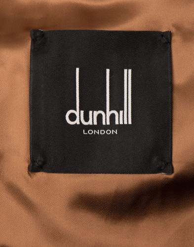 RRP€2890 DUNHILL top coat lana cammello IT54 US44 2XL foderato colletto Made in Italy - Foto 12 di 12