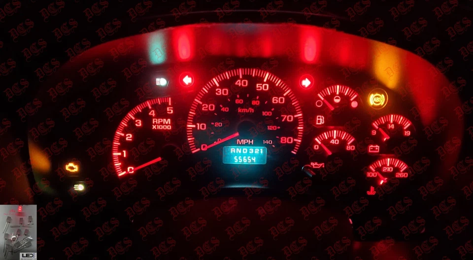 KIT ACTUALIZACIÓN LED ROJO KODIAK TOPKICK CHEVROLET GMC C4500 C5500 C6500 W5500 T6500 Foto 3 de 4