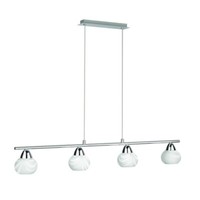 Gratianus Energiespar Pendelleuchte HöHenverstellbar 4X E14 12W 725Lm Warmweiß