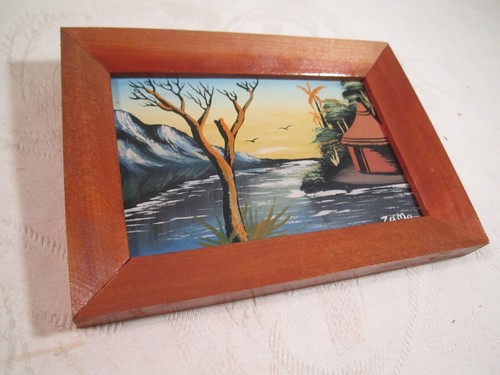 Zuma Original Oil Painting on Board - Framed - African (1) - Picture 3 of 8