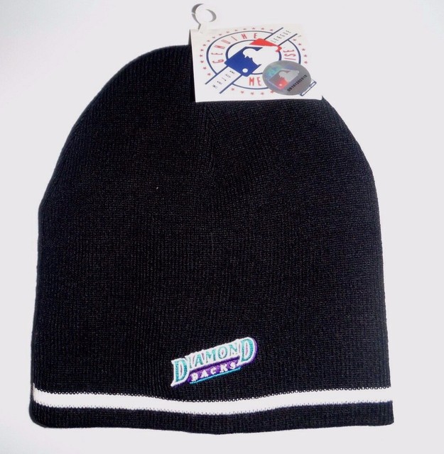 ARIZONA DIAMONDBACKS VINTAGE UNCUFFED KNIT BEANIE WINTER HAT NEW MLB LICENSED for sale online