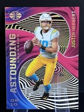 2020 Panini Illusions Astounding Justin Herbert Rookie RC #A3 Bookend 399/399