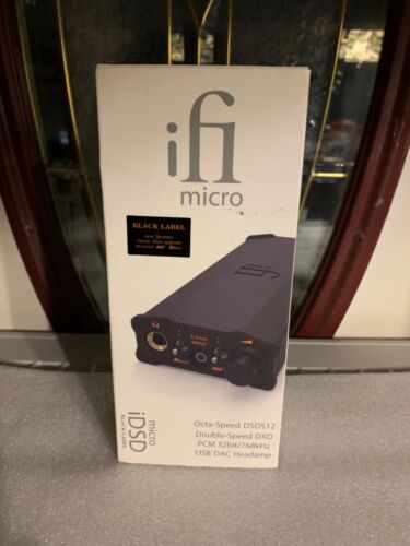 Ifi Audio Headphone Amplifier Dac Ifi Micro idsd Black Label