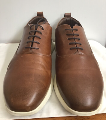 Wolf and Shepherd Brown Leather Cap Toe Oxford Men\'s Size 12.5 Closer™ Oxford | Luxury Dress Shoes | WOLF & SHEPHERD – Wolf  main image 2