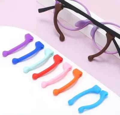 DR JON New Design Silicone Eyeglass Ear Cushions Temple Tips Anti Slip Grips UK SELLER