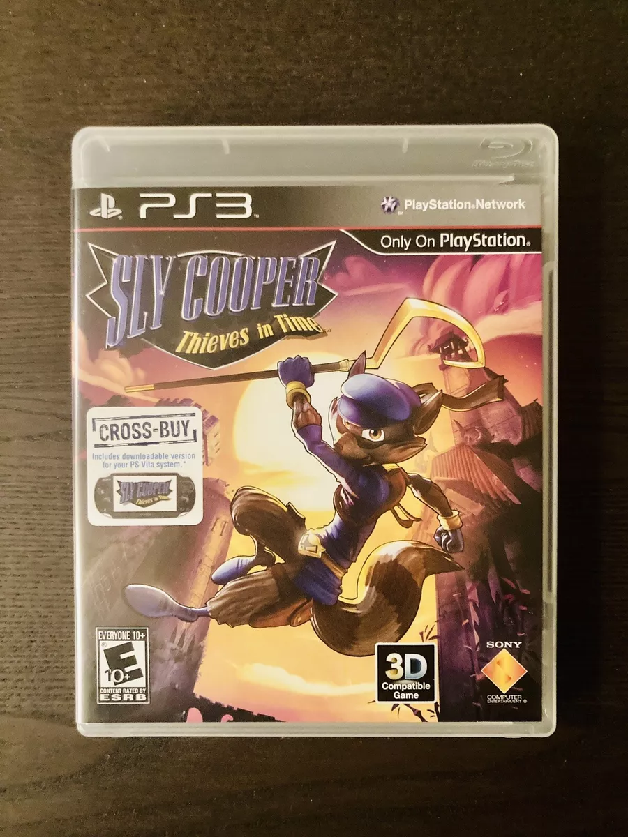 SLY COOPER: Thieves in Time Sony Playstation 3 PS3 Video Game