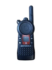 Motorola GS1810BKN8BB Two-Way Radio Walkie Talkie Black Handheld with Belt Clip