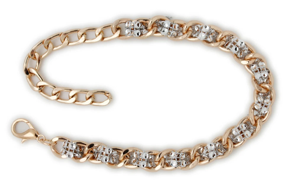 Mujer Oro Metal Cadena Bota Pulsera Western Zapato Dije Tobillera Plata Malla Cuentas Foto 3 de 4