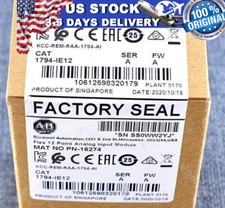 New Factory Sealed AB 1794-IE12 SER A Flex 12 Point Analog Input Module 1794IE12