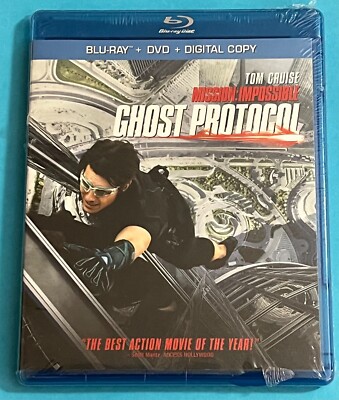 Mission: Impossible Ghost Protocol Blu-Ray / DVD / NEW Sealed