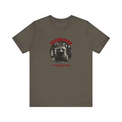 Tennessee Raccoon Shirt, Unisex State Animal Tee, Tennessee Wildlife Apparel
