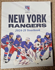 NY RANGERS 2024-25 YEARBOOK Mint! New!