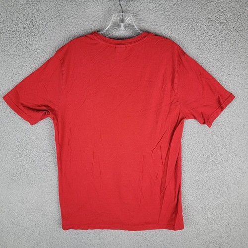 Oakley T-Shirt Custom Fit Mens Large Red Short Sleeve Crew Neck Pullover - 第 2/9 張圖片