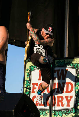 Chad Gilbert of New Found Glory at the 2013 Voodoo Music + Arts Ex- Old Photo 1