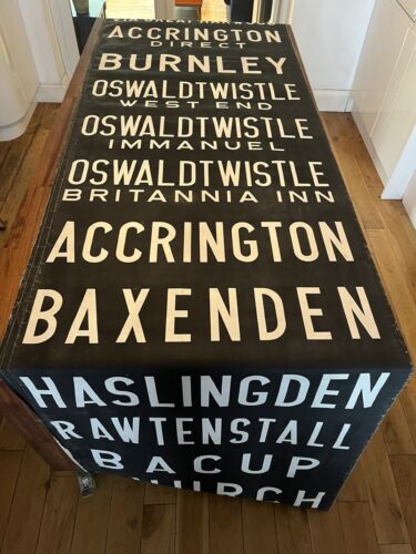 Accrington Direct - Manchester E811 Bus Zielblind 35"" Geschenk - Bild 9 von 12