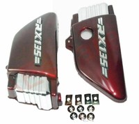 Seitenteil Satz Weinrot Kunststoff FüR Yamaha RX135 135Cc