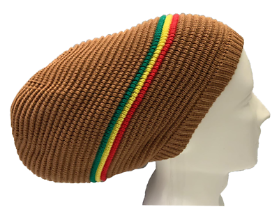 Beret Tam Hat Rasta Hippie Dreads Beanie Reggae Cap Dreadlocks