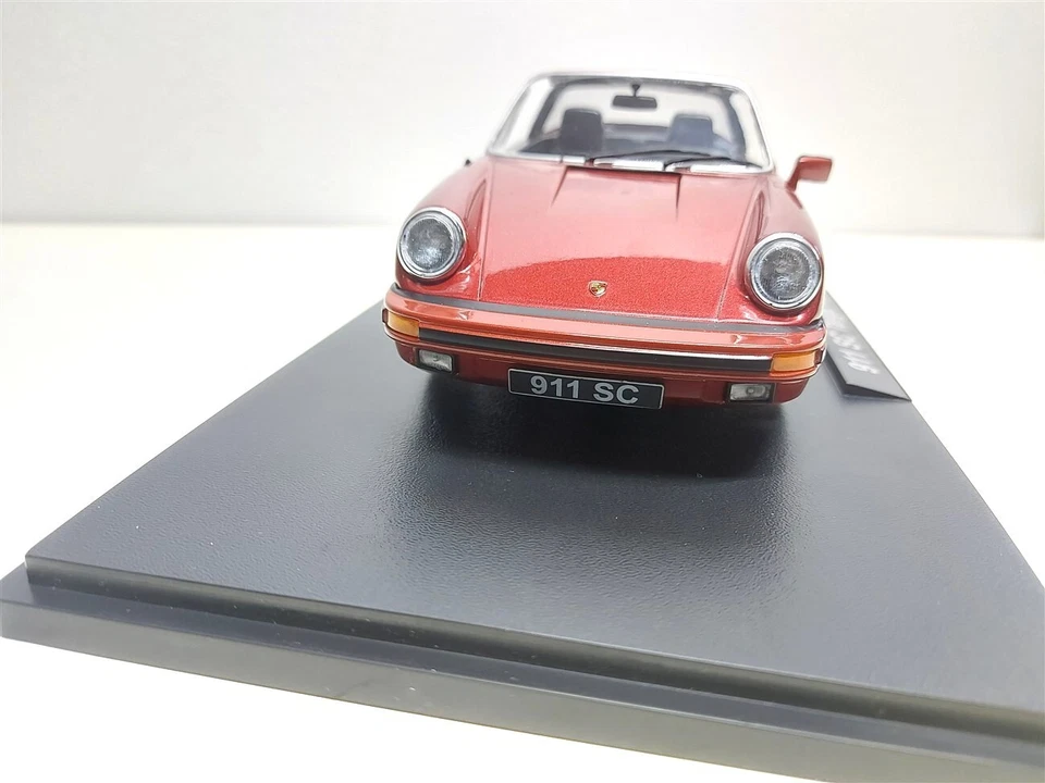 Porsche 911 SC Targa Bordeaux del 1978 - 1/18 KK-Scale - Immagine 2 di 4