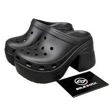 New Womens CROCS SIREN CLOG 208547-001 BLACK US W 5-12 TAKSE