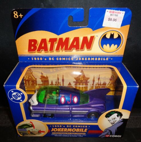 Jokermobile Corgi Batman década de 1950 de DC Comics 2004 ¡sin usar y en caja! ¡Super! - Imagen 1 de 3