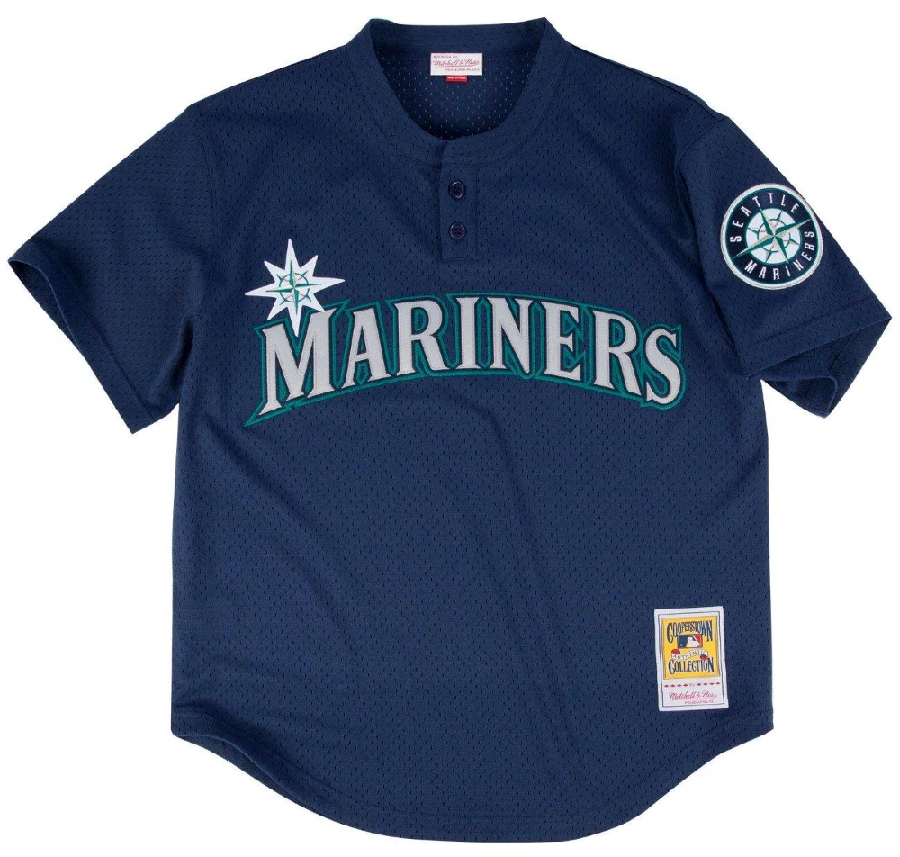 Seattle Mariners Ken Griffey Jr. Mitchell and Ness MLB Batting Practice  Jersey