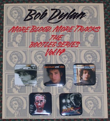 BOB DYLAN MORE BLOOD MORE TRACKS PINS | eBay