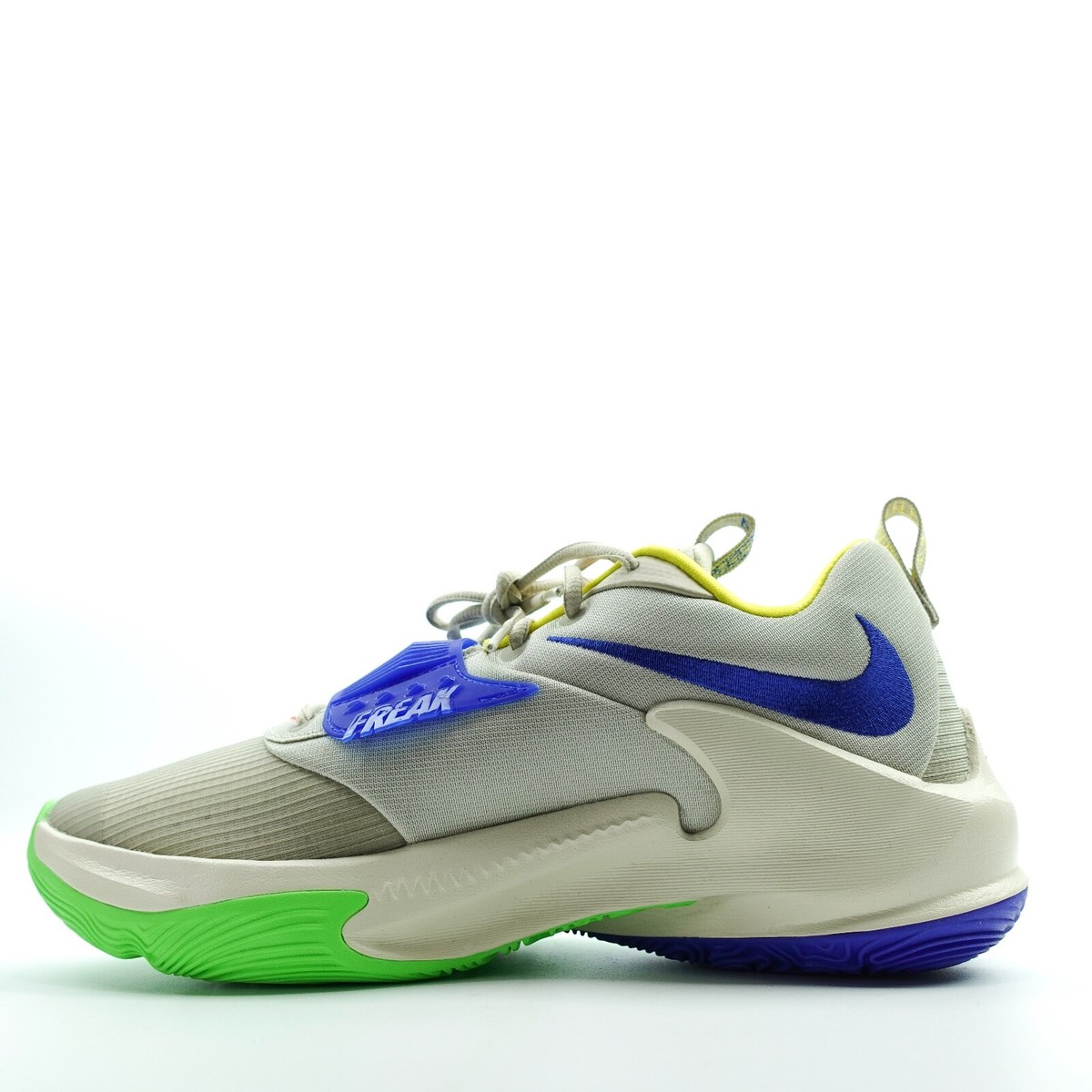 Nike Zoom Freak 3 Basketball Shoes Primary Colors DA0694-100 Mens Size 10 Nike Zoom Freak 3 Primary Colors Basketball Shoes DA0694 100  main image 3