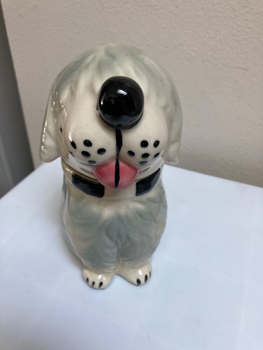 Alpo Dan The Sheep Dog Liv-A-Snaps Treat Jar - McCoy Pottery | eBay