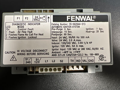 Fenwal 35-662944-013