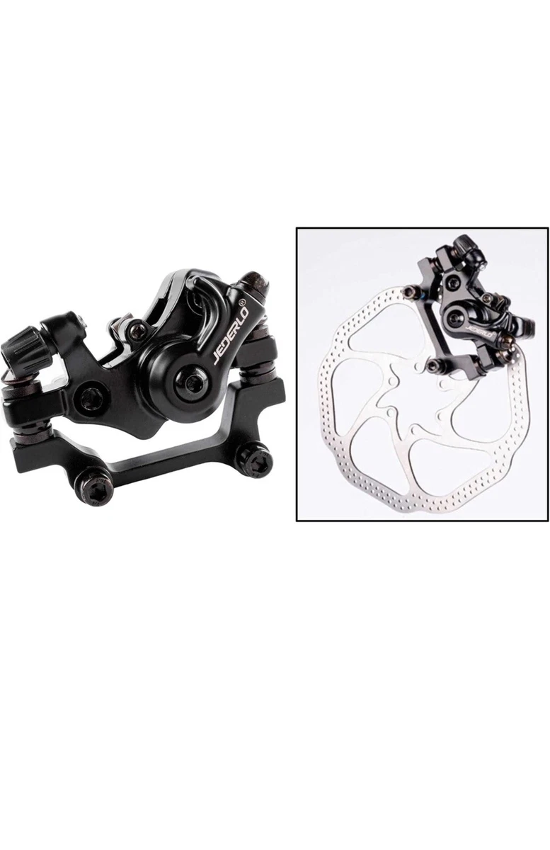 Set Freni ENIX In Lega Per BMX - Anteriore E Posteriore Con Leve E Cavi (argento)