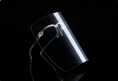 ✅10 Protector Facial Transparente Protección de Seguridad con Gafas Reutilizable Lavable - Imagen 3 de 7