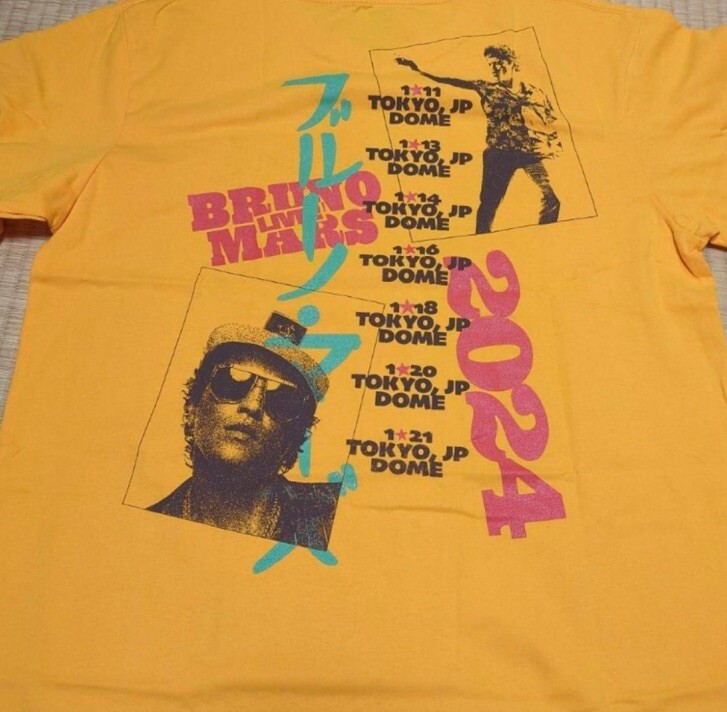 ハーレム　アポロシアター　Bruno Mars Tシャツ Amazon.com: Bruno Pop Music Mars T Shirt Featuring Retro