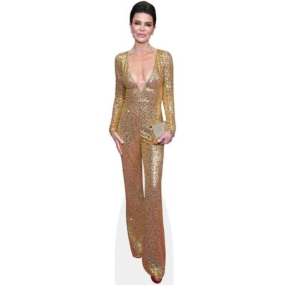 Lisa Rinna (Gold Dress) Mini Size Cutout | eBay