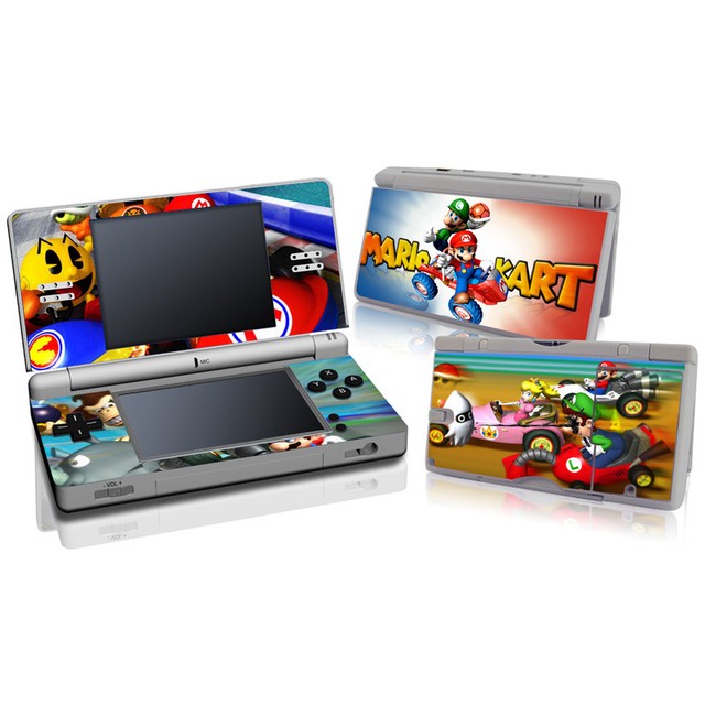 Super Mario Kart Vinyl Decal Skin Sticker Cover for Nintendo DS Lite