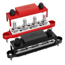 Upgrade 275A 12V Bus Bar Battery Power Distribution Block Car Audio 12 Volt DC B