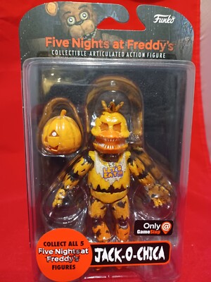 fnaf Five Nights at Freddy's フィギュア 値下げ中 Five Nights at Freddys: Jack-O-Chica Funko Action Figure Gamestop
