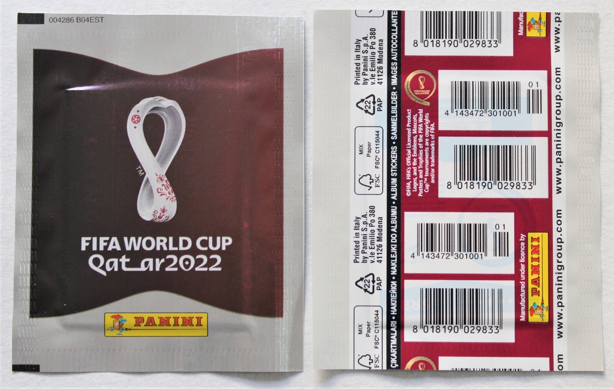 Panini FIFA WM Sticker Qatar 2022 Update-Set – 80 Offizielle Sticker, Inkl. Cristiano Ronaldo