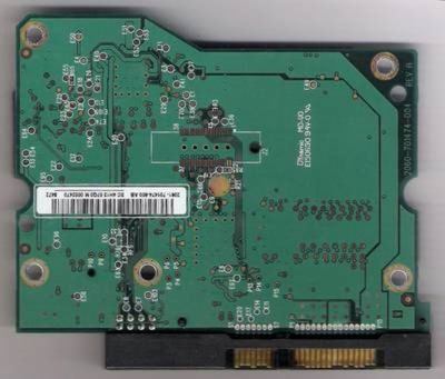 PCB Controller 2060-701474-001 WD7500AACS Hard Drives Electronics