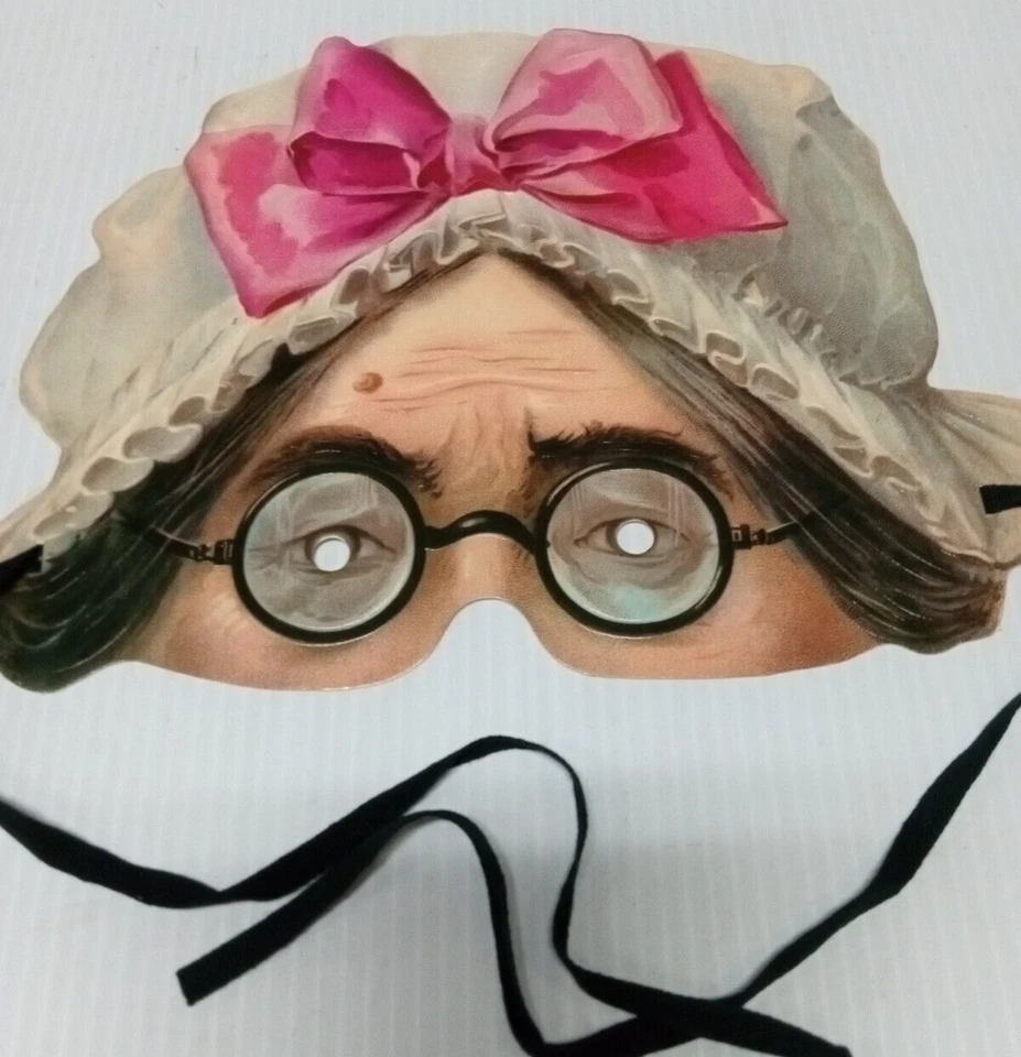 Victorian LADY Mask Fascimile of Gen Mask H&P ENGLAND Stockholms Leksaksmuseum - Image 2 of 4